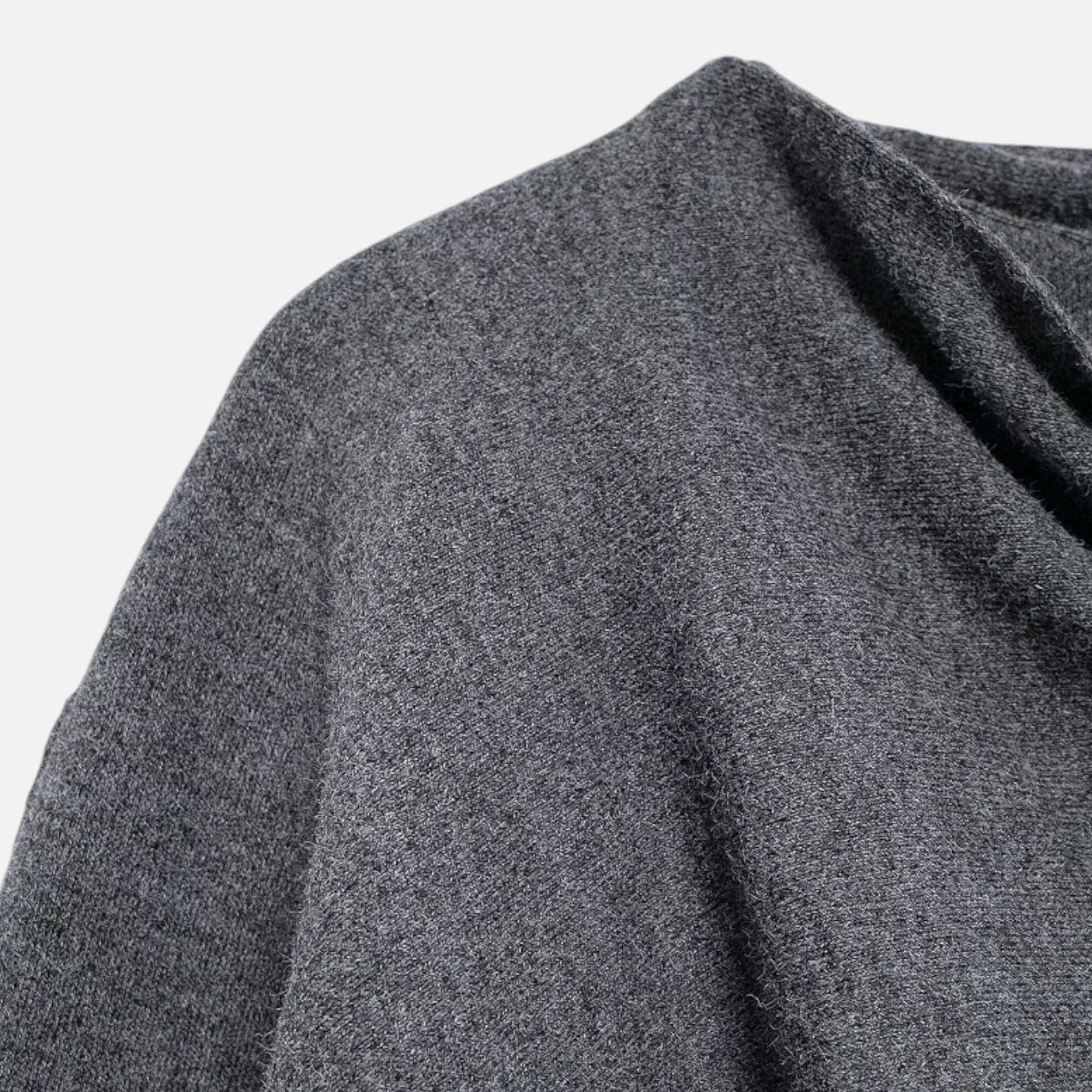 Women's Sophisticated Wool-Blend Poncho Cardigan