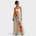 Women's Sweetheart Floral Maxi Dress