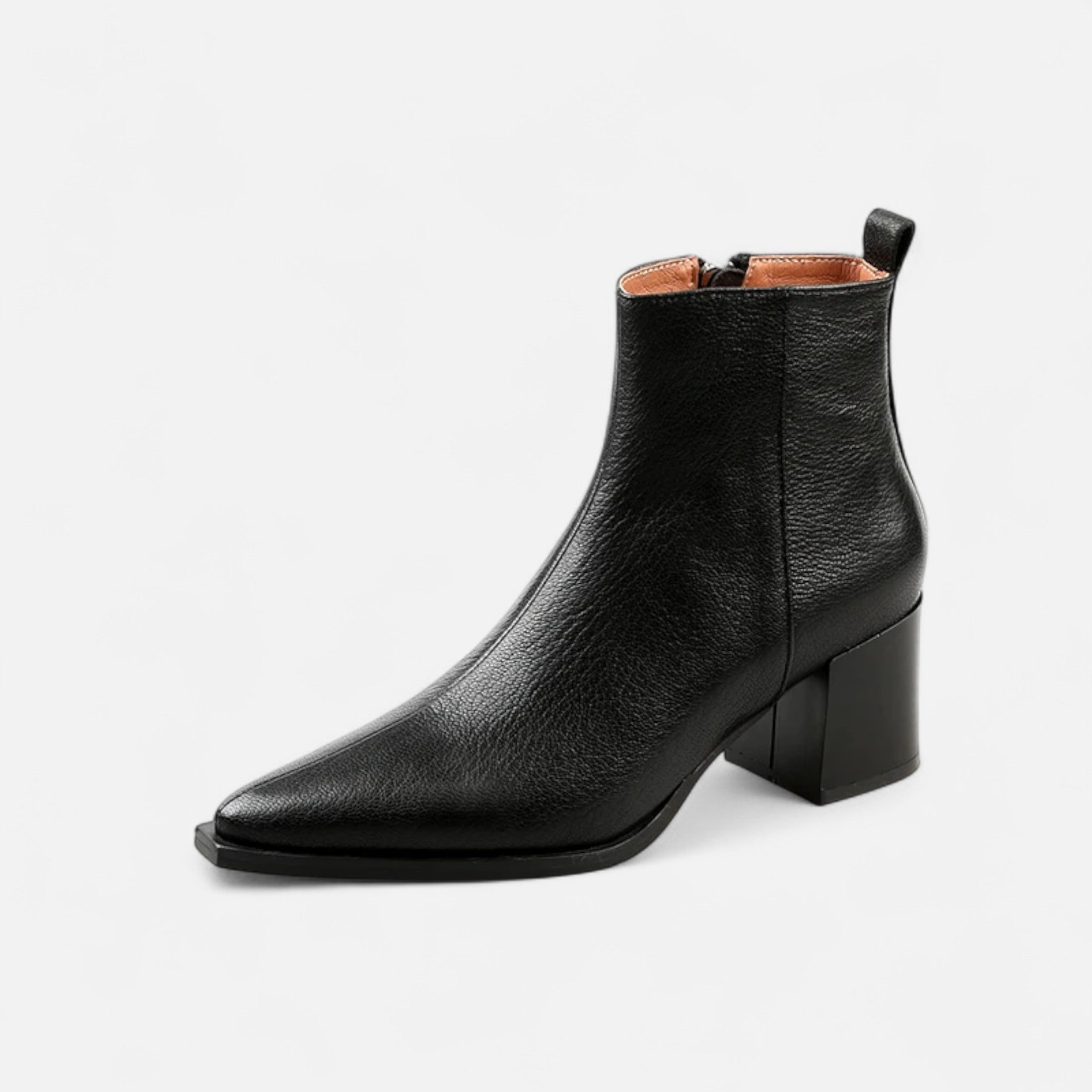 Women's Polished Leather Chelsea Boots