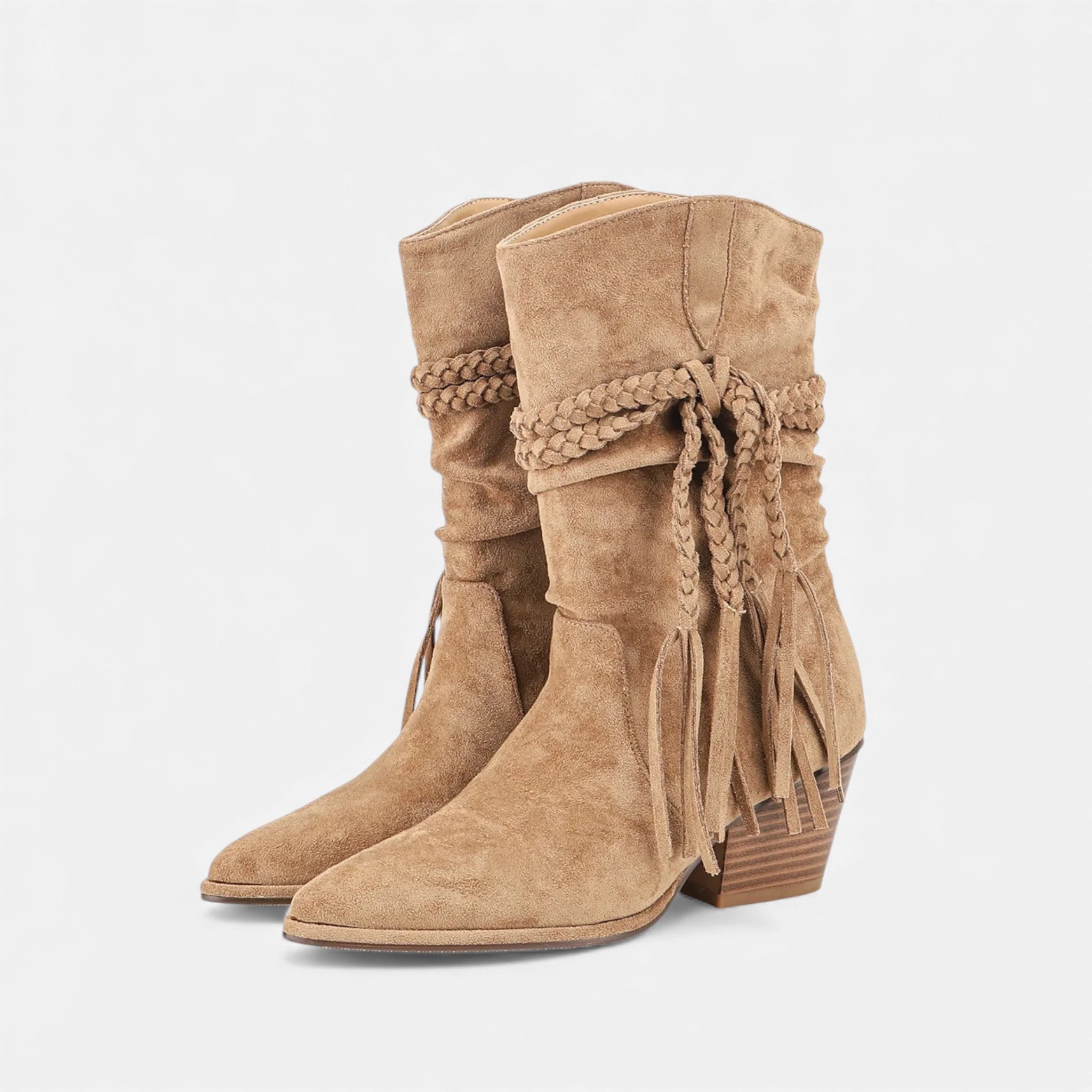 Women's Sleek Suede Over-the-Knee Boots