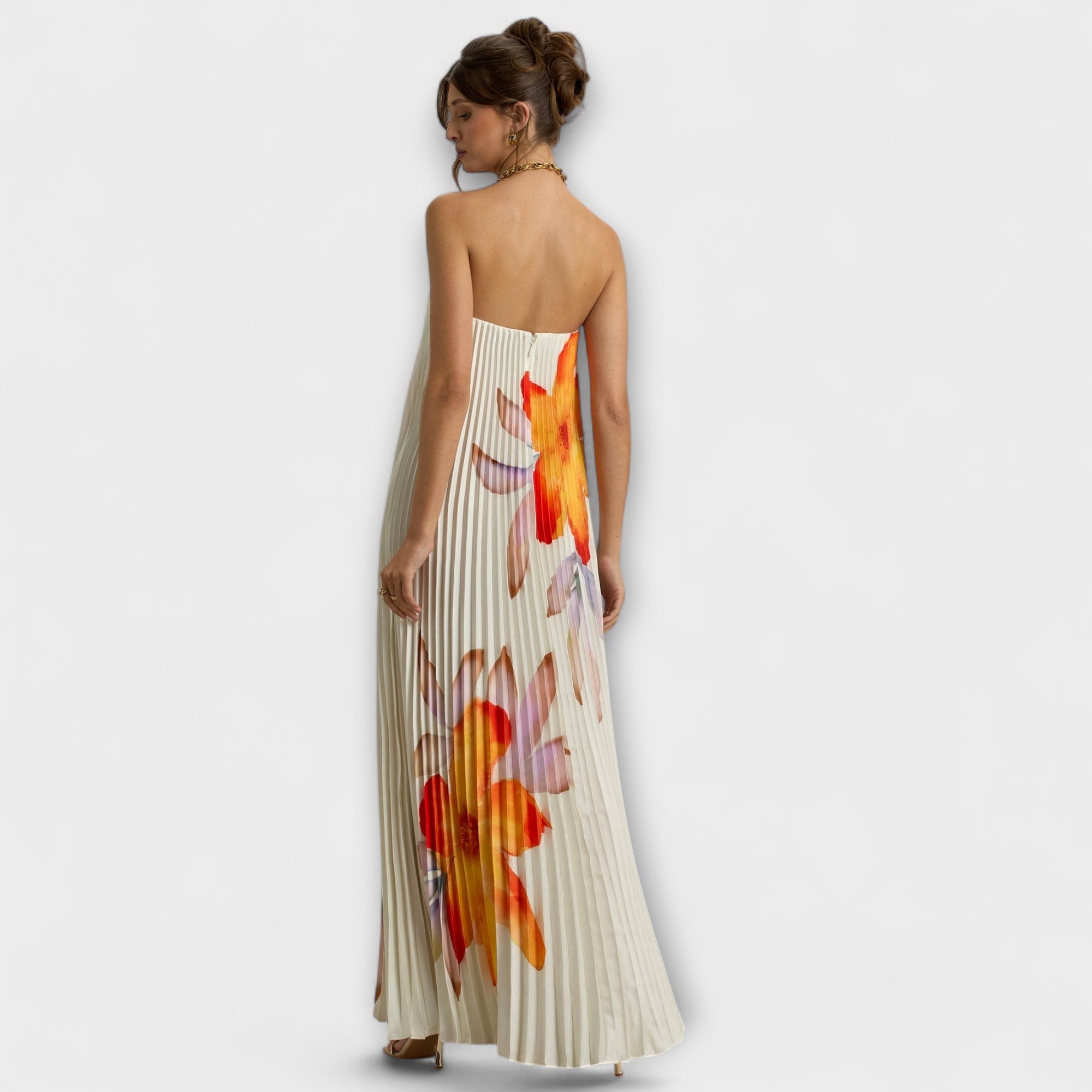 Women's Sweetheart Floral Maxi Dress