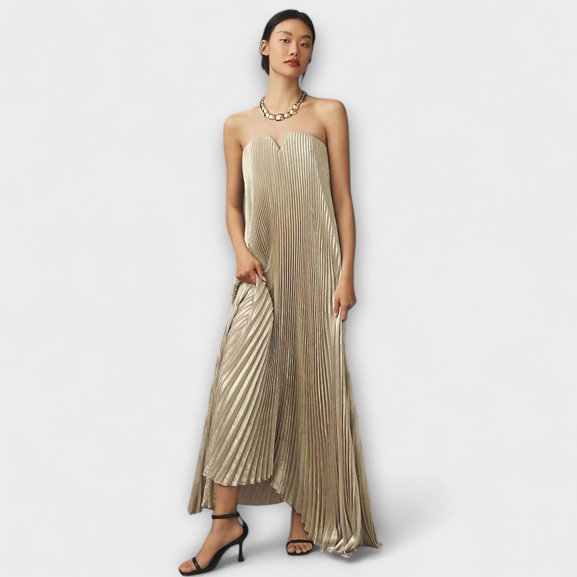 Women's Sweetheart Floral Maxi Dress