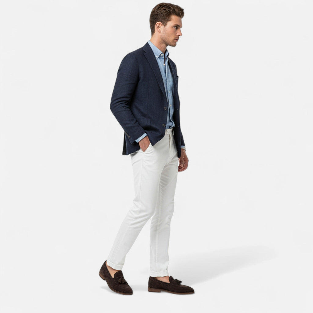 Men's Refined Nubuck Leather Loafers