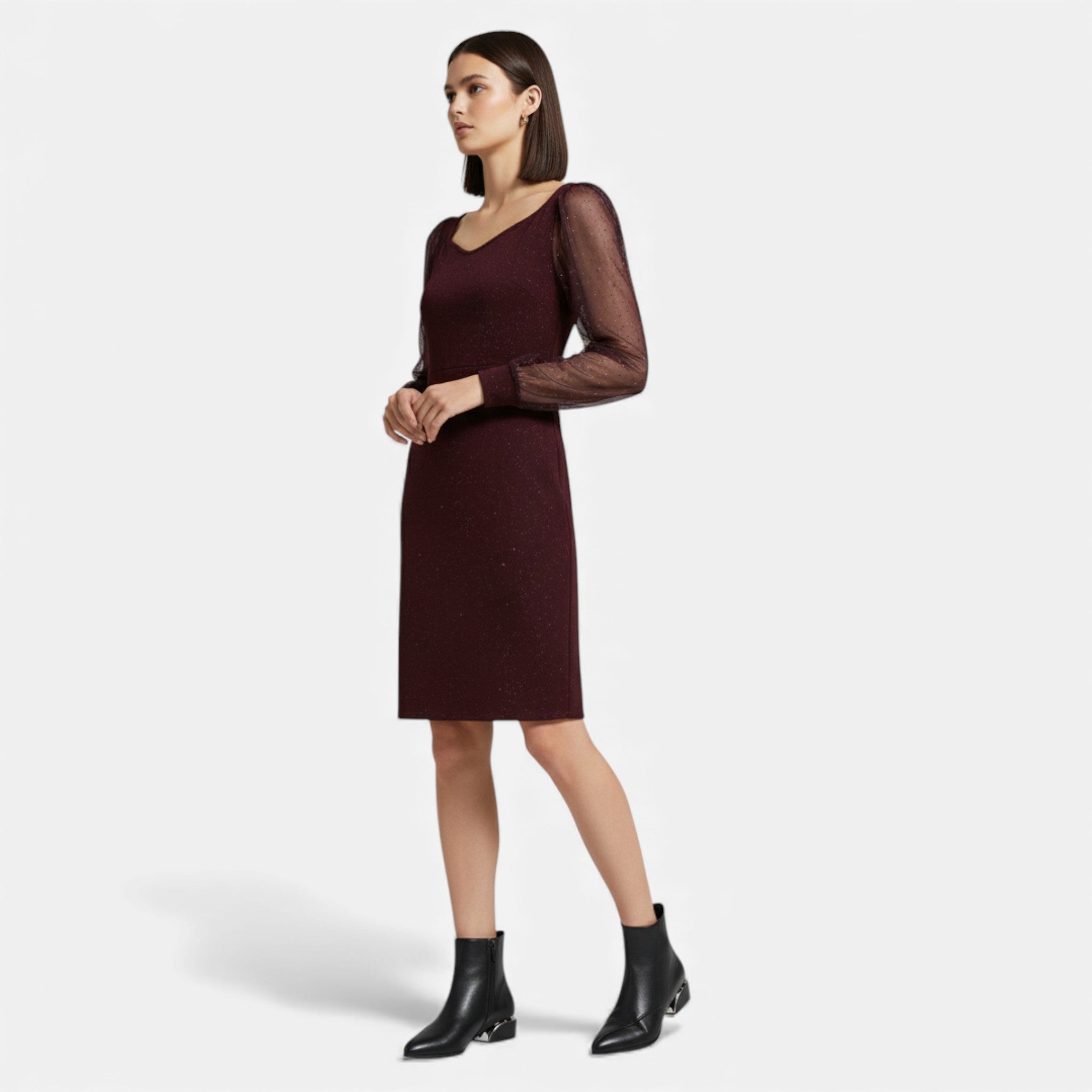 Women's Versatile Leather Ankle Boots