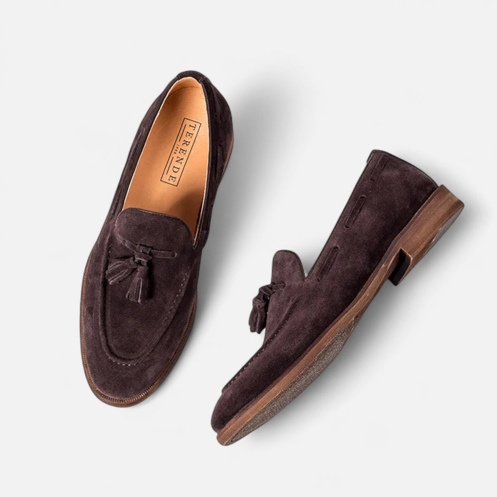 Men's Refined Nubuck Leather Loafers