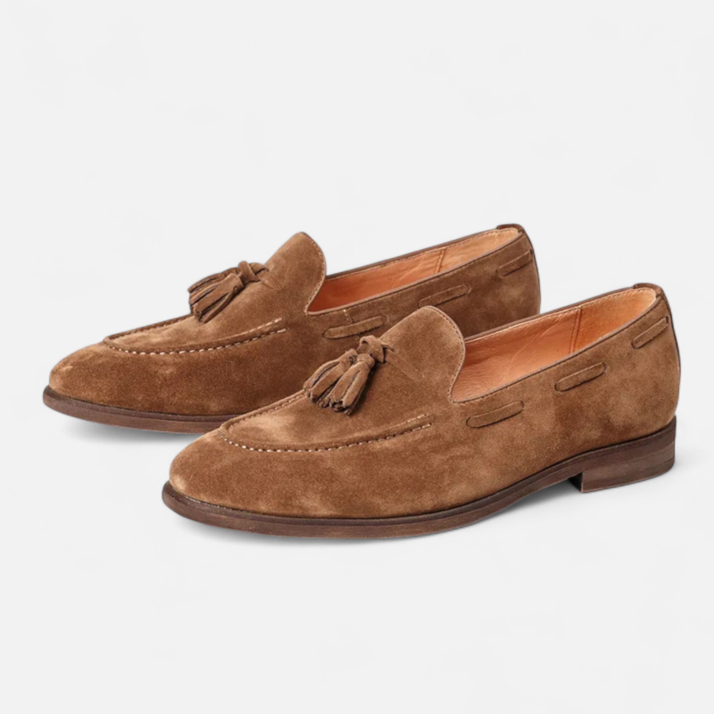 Men's Refined Nubuck Leather Loafers